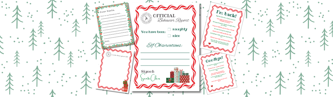 stay at home activity mom Free Elf on the Shelf printables
