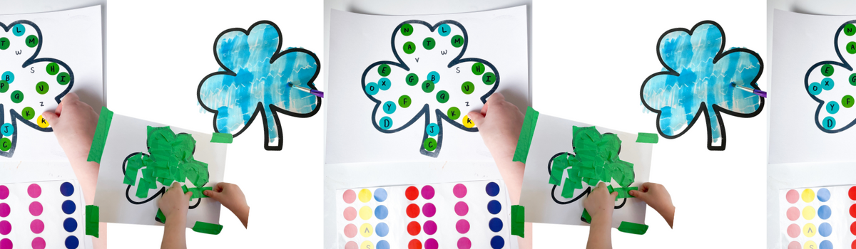 St Patrick's Day free shamrock printable activity ideas