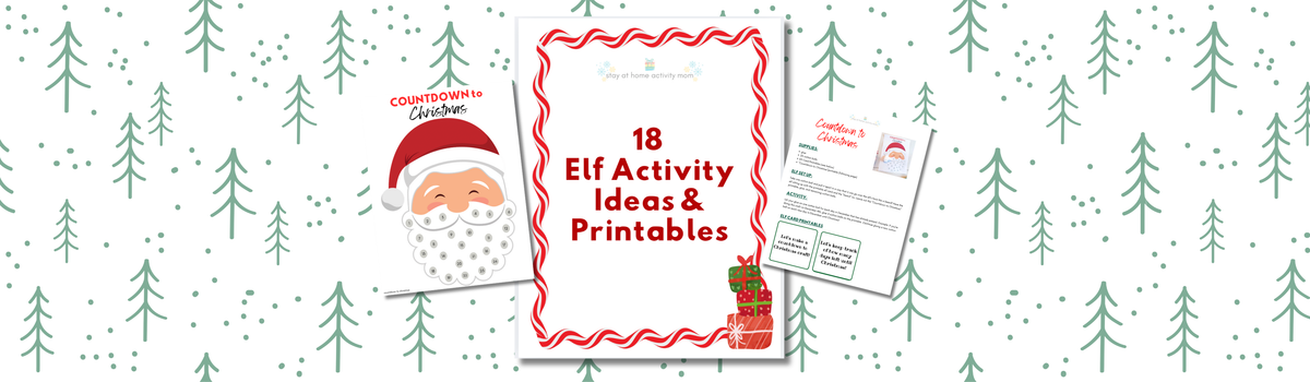 stay at home activity mom Free Printable Elf on the Shelf Activities 