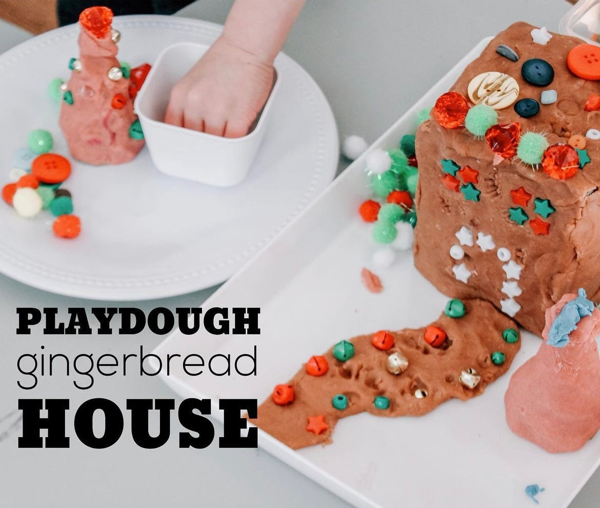 (Mostly) MessFree Gingerbread House Alternatives! Stay at Home