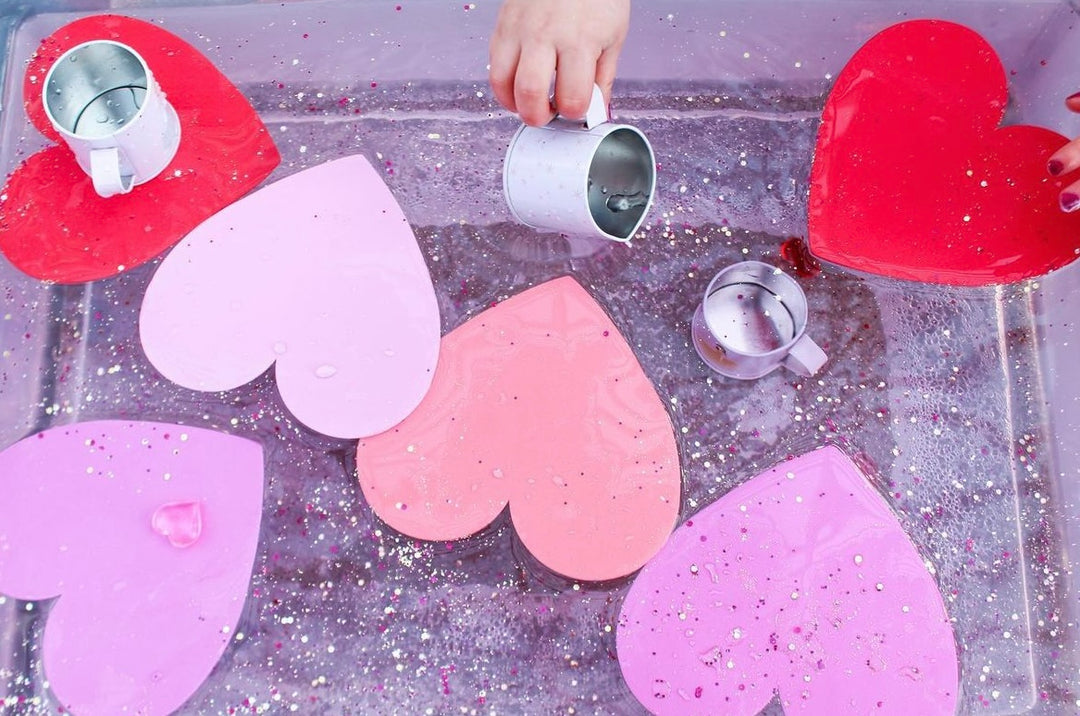 7 Valentine's Day Art Activities and Sensory Play Ideas!