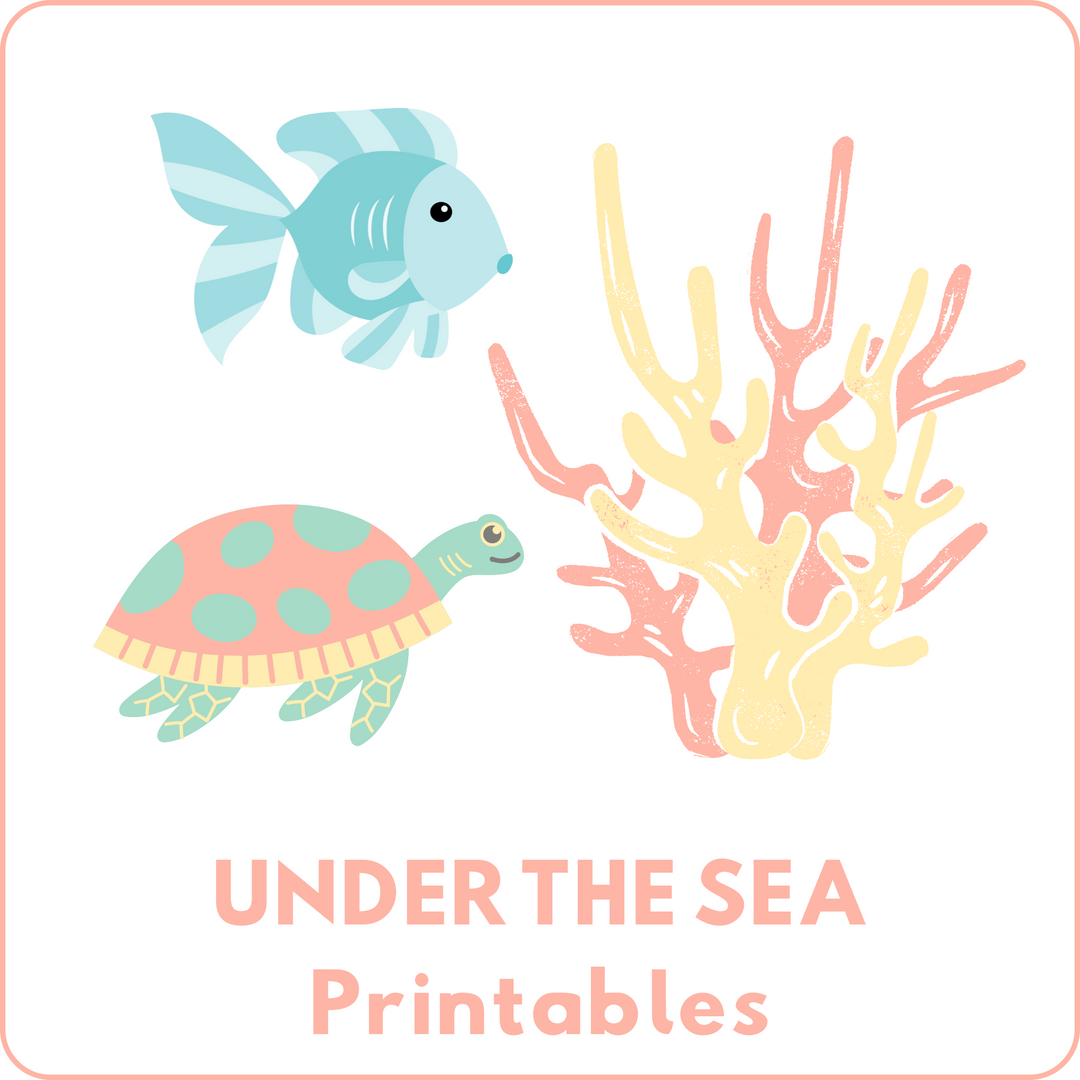 Under the Sea Free Printable Activities