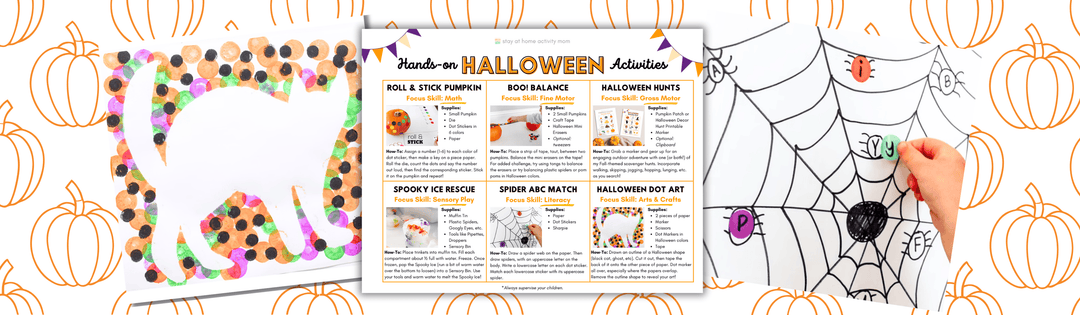 stay at home activity mom play-based halloween learning activities printable for kids
