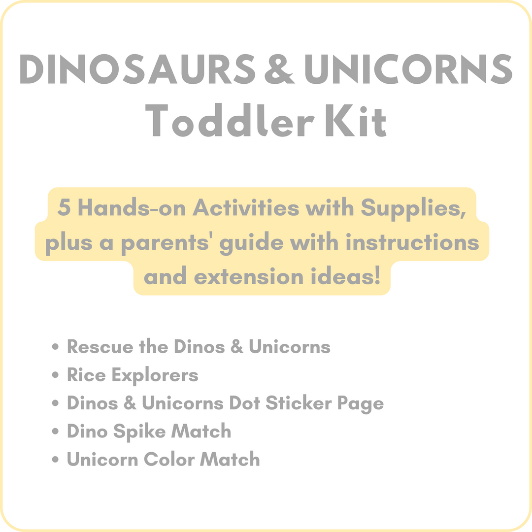 Toddler Dinosaurs & Unicorns Kit