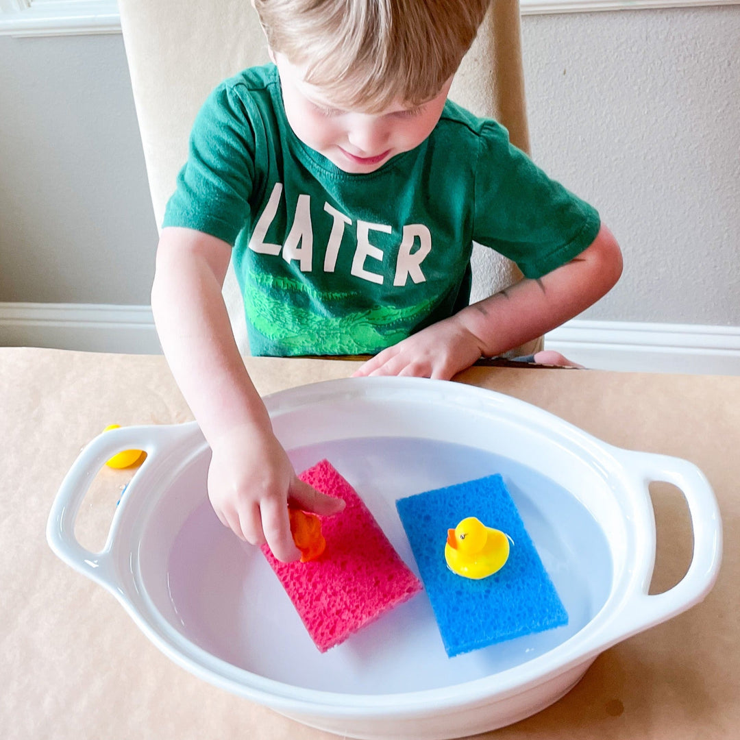 Stay at Home Activity Mom Toddler Water & Ice Kit