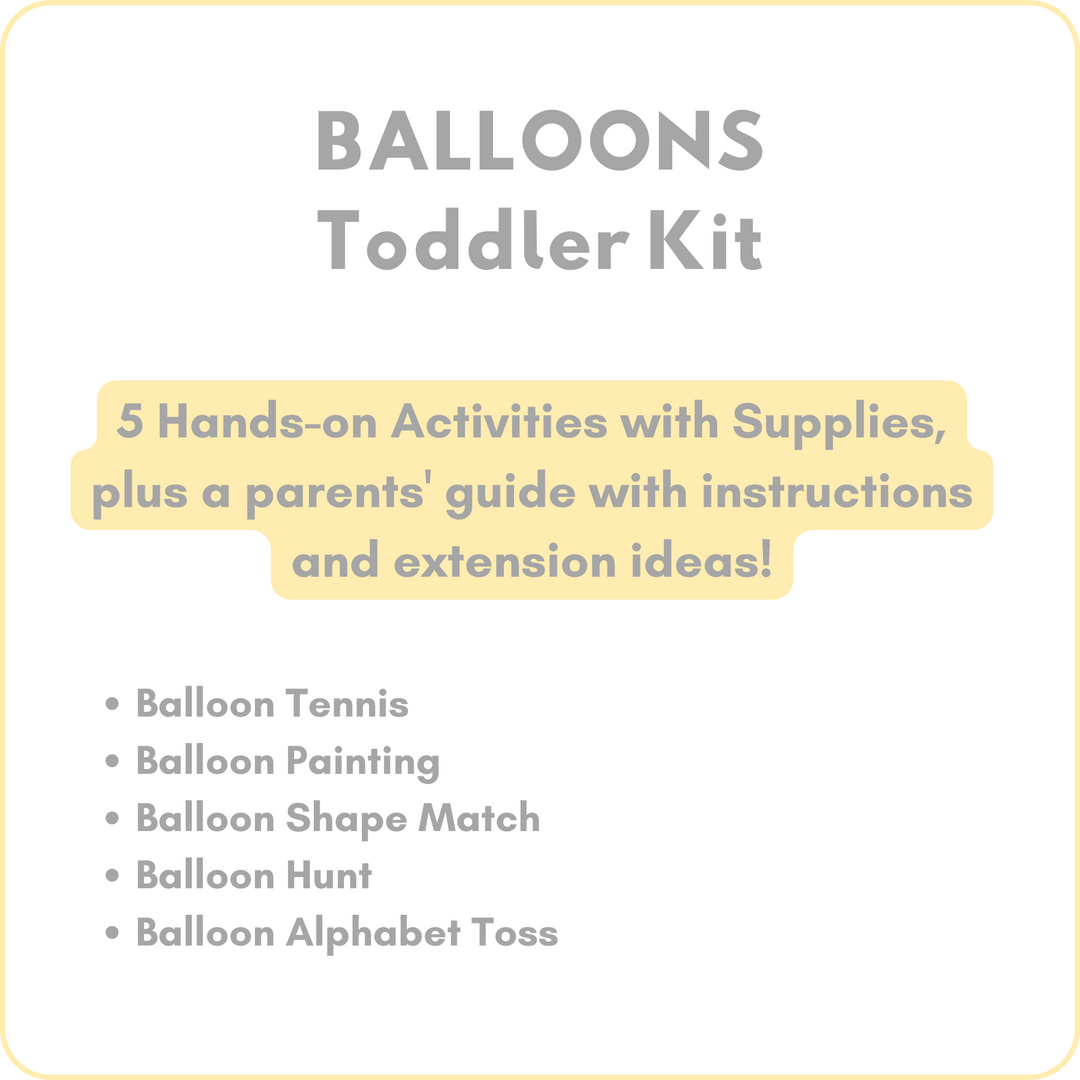 Toddler Balloons Activity Kit