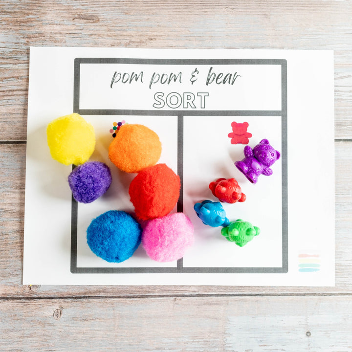 Toddler Pom Poms & Bears Kit